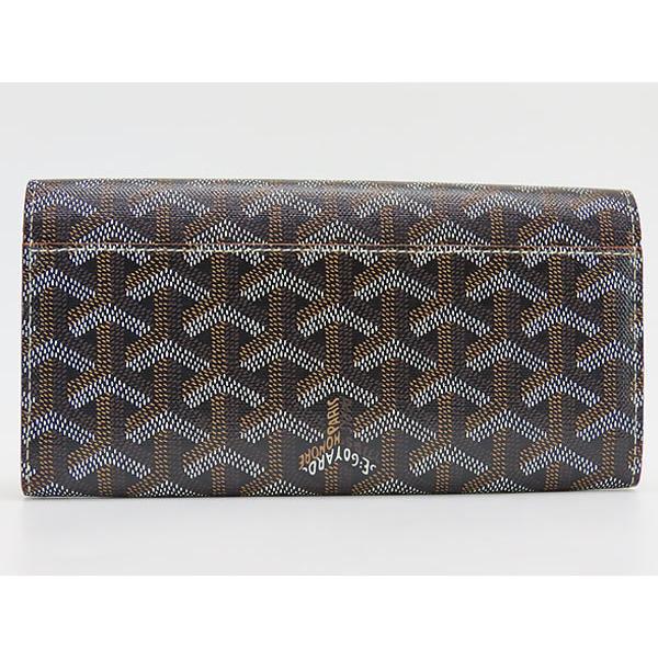 GOYARD（ゴヤール） レアほぼ新品 ヴァレンヌ 二つ折り長財布 ブラック