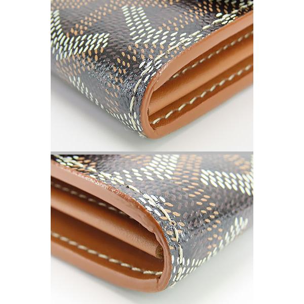 GOYARD レアほぼ新品 ゴヤール ヴァレンヌ 二つ折り長財布 ブラック 