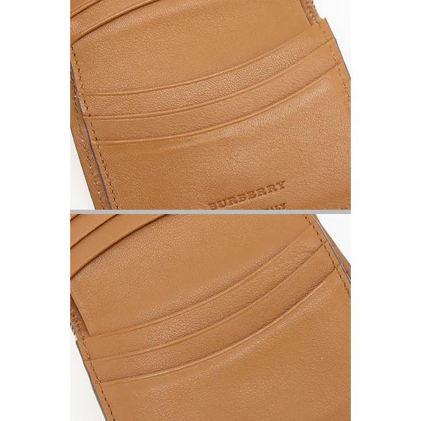 BURBERRY（バーバリー） ほぼ新品 ハウスチェック＆レザー 二つ折り