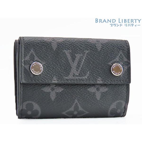 美品　IC搭載　ルイヴィトン モノグラム ディスカバリー　ウォレット　エクリプス LOUIS VUITTON（ルイ・ヴィトン） 美品 モノグラム エクリプス