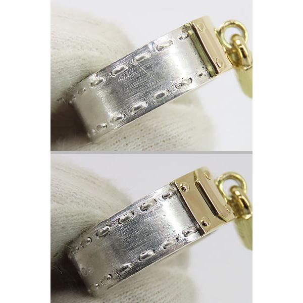 HERMES（エルメス） 新品仕上げ ケリー リング 指輪 コンビ 750 K18 