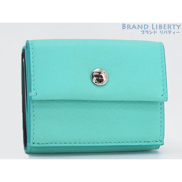 TIFFANY&Co. 超美品 ティファニー レザー 三つ折り財布 TIFFANY&Co. 超美品 ティファニー レザー 三つ折り財布