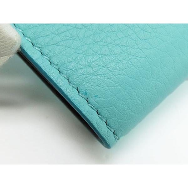 TIFFANY&Co. 超美品 ティファニー レザー 三つ折り財布 TIFFANY&Co. 超美品 ティファニー レザー 三つ折り財布