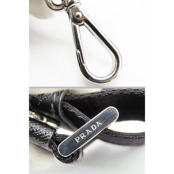 PRADA（プラダ） 未使用 サフィアーノレザー トライアングル 斜め掛け