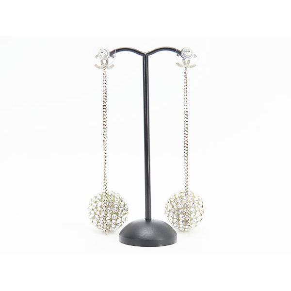 CHANEL シャネル　ピアス　ココマーク　チェーン　ロング　スイング CHANEL シャネル ピアス ココマーク チェーン ロング スイング - メルカリ