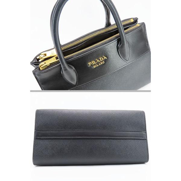 PRADA（プラダ） 美品 パラディグム サフィアーノ 2WAY ハンドバッグ