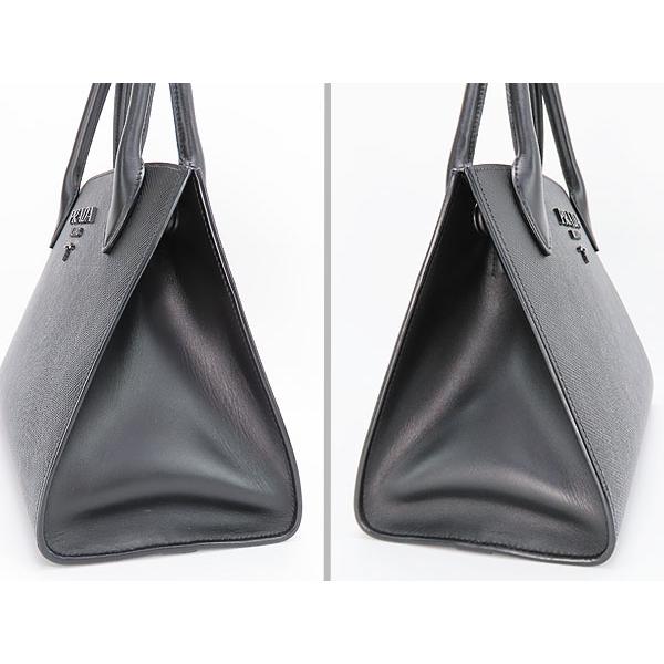 PRADA 美品 プラダ モノクローム サフィアーノレザー スモール PRADA 美品 プラダ モノクローム サフィアーノレザー スモール