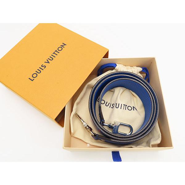 LOUIS VUITTON 超美品 ルイヴィトン ロゴ レザー ステッチ ショルダー