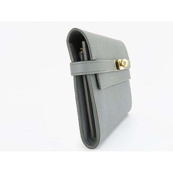 Kelly レアほぼ新品 エルメス HERMES ケリーウォレット ロング 二