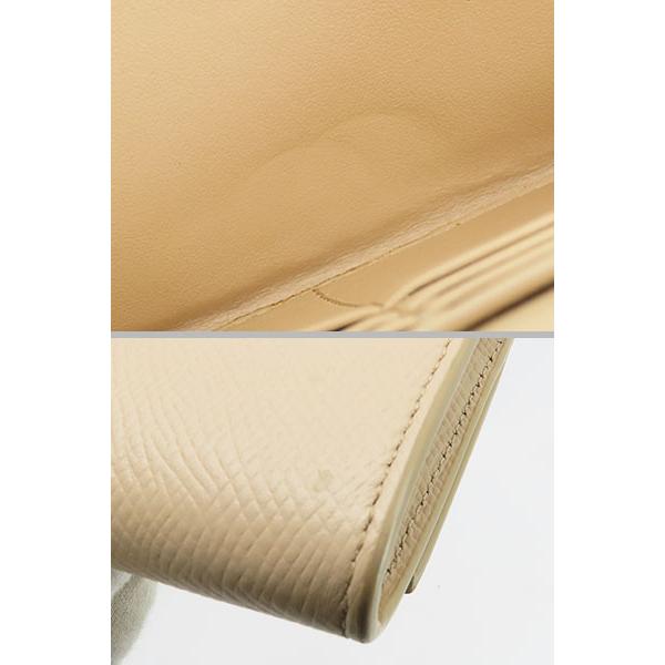 超美品 セリーヌ CELINE ラージ フラップウォレット 二つ折り長 