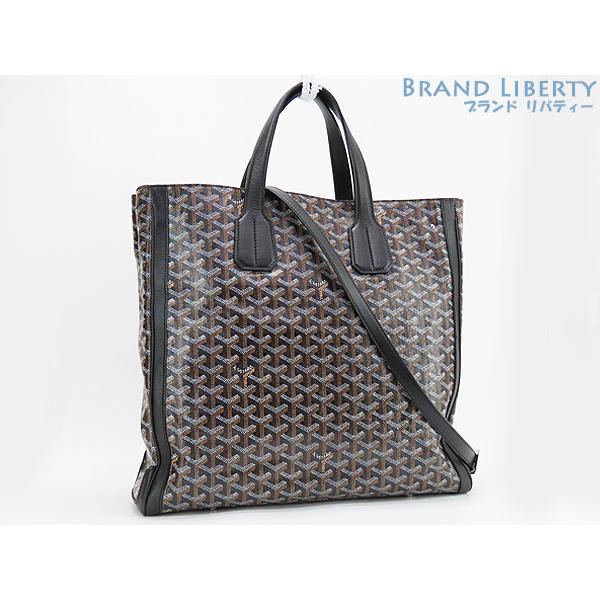 希少 ●極美品 ゴヤール サックヴォルテール 2way トートバッグ ブラック 希少 ○極美品 ゴヤール サックヴォルテール 2way トート バッグ ブラック