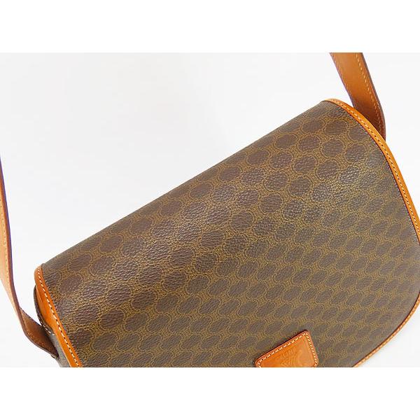CELINE（セリーヌ） 美品 ヴィンテージ マカダム 斜め掛けショルダー