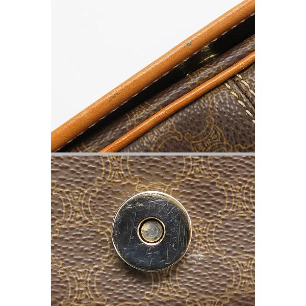 CELINE（セリーヌ） 美品 ヴィンテージ マカダム 斜め掛けショルダー