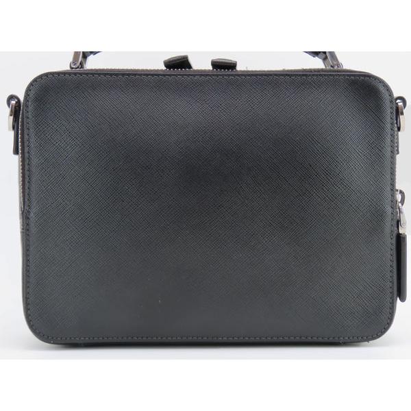 PRADA（プラダ） 美品 ブリック サフィアーノレザーバッグ 2WAY ポーチ