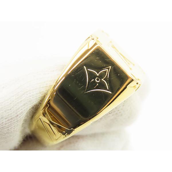 LOUIS VUITTON（ルイ・ヴィトン） 美品 シグネットリング モノグラム M
