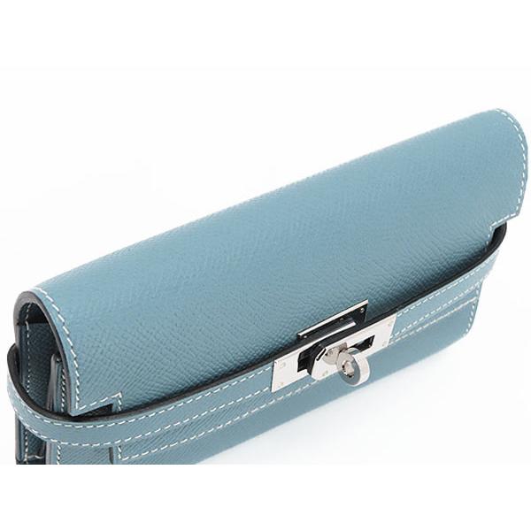 Kelly ほぼ新品 エルメス HERMES ケリーウォレット ミディアム 三