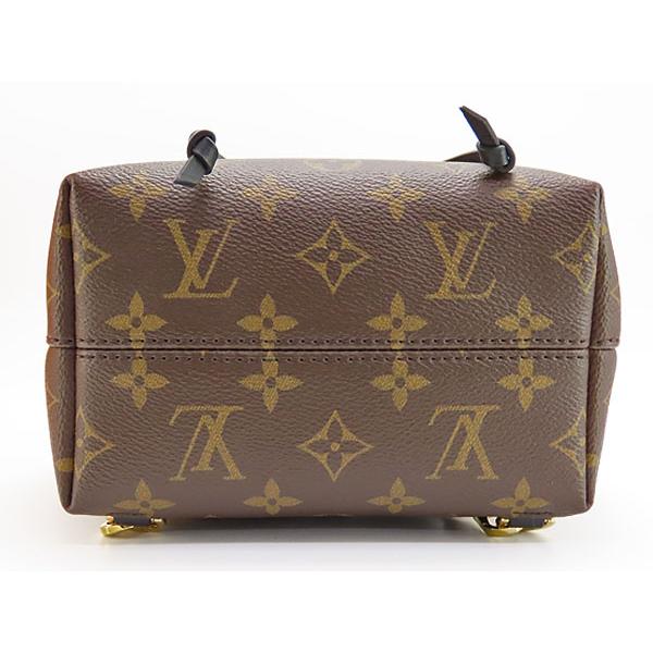 未使用 ルイヴィトン LOUIS VUITTON モノグラム モンスリ NM BB リュックサック バックパック ノワール ブラック M45516｜brandliberty｜05