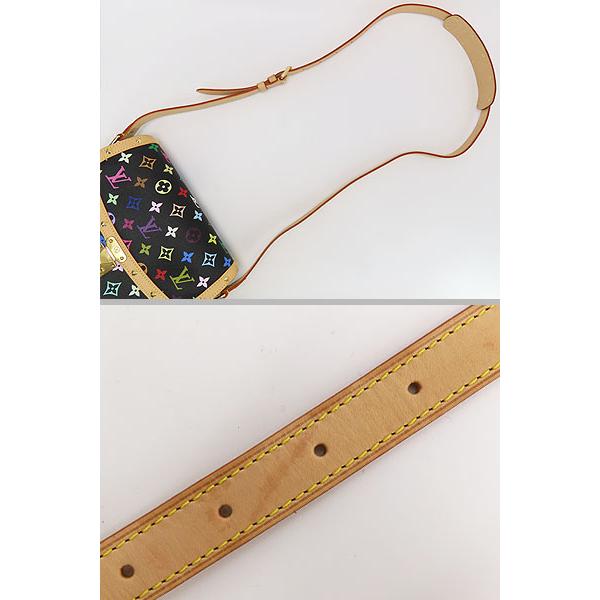 【超美品】ルイヴィトン　マルチカラー　ソローニュ ショルダー バッグ ノワール LOUIS VUITTON（ルイ・ヴィトン） 美品 モノグラムマルチカラー