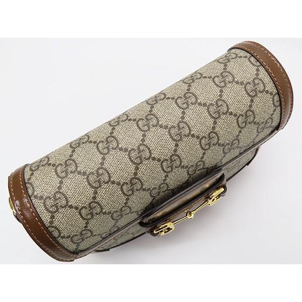 GUCCI 新品同様 グッチ GGスプリーム ホースビット 1955 ミニ GUCCI 新品同様 グッチ GGスプリーム ホースビット 1955 ミニ
