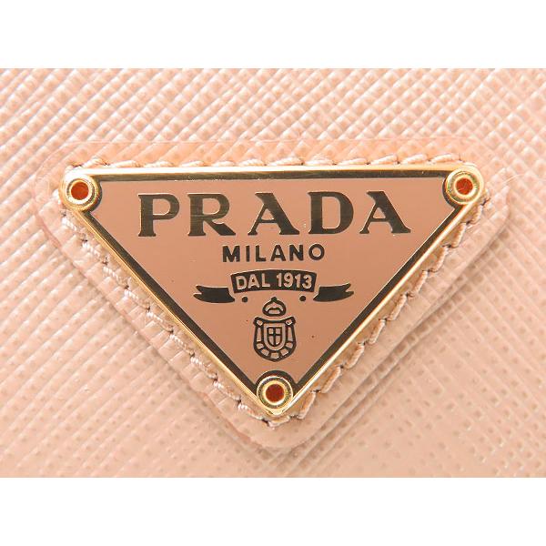 PRADA（プラダ） 未使用 サフィアーノ トライアングル カードケース