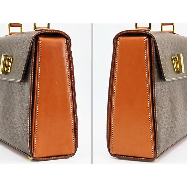 CELINE レア美品 セリーヌ ヴィンテージ マカダム ターンロック CELINE レア美品 セリーヌ ヴィンテージ マカダム ターンロック