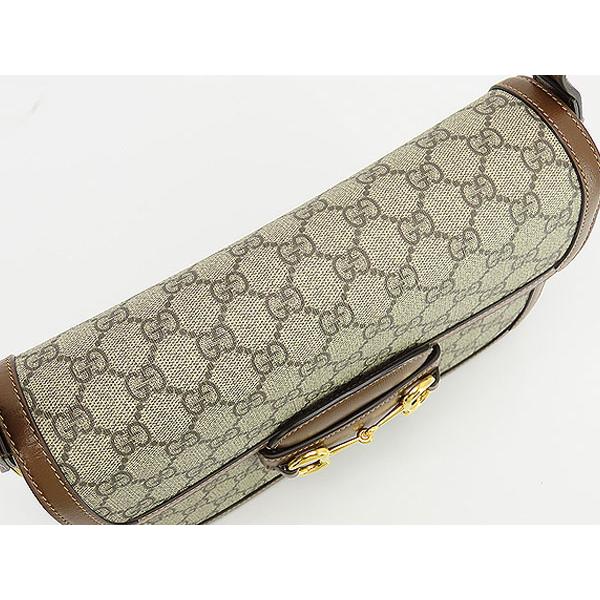 GUCCI（グッチ） 新品同様 GUCCI GGスプリーム ホースビット 1955 2WAY