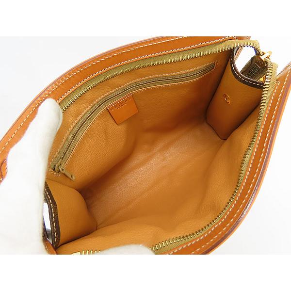 セリーヌ 3クラッチバッグ、セリーヌ マカダム 2ハンドポーチブラウン、ブラック CELINE（セリーヌ） 新品同様 ヴィンテージ マカダム セカンドバッグ