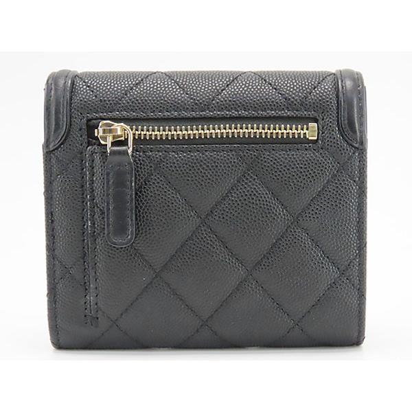 キャビアスキン 美品 シャネル CHANEL CCフィリグリー スモール キャビアスキン 美品 シャネル CHANEL CCフィリグリー スモール