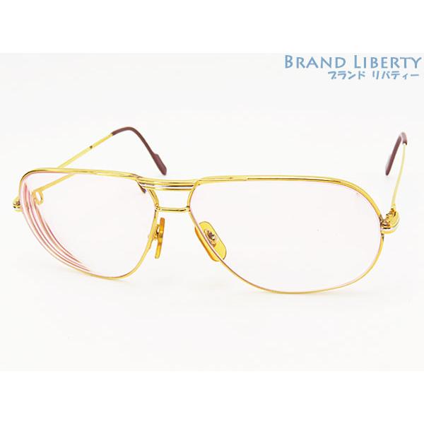 カルティエ［ティアドロップ］サングラス　トリニティ　ゴールドフレーム　眼鏡 カルティエ［ティアドロップ］サングラス トリニティ ゴールドフレーム