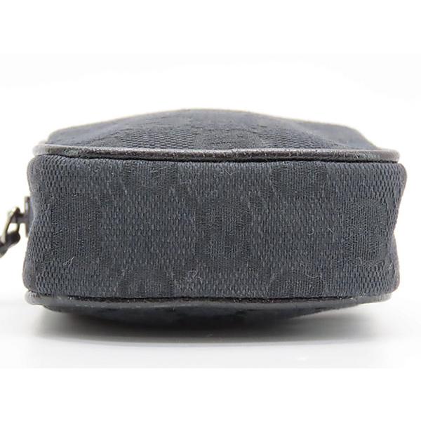 グッチ GUCCI GGキャンバス シガレットケース タバコケース 小物入れ ブラック キャンバス 【傷つき】 レザー 115249