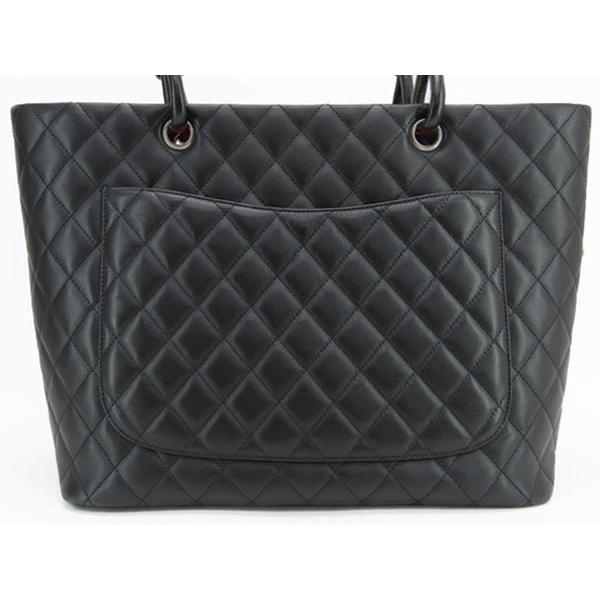 CAMBON 美品 シャネル CHANEL カンボンライン ラージ トートバッグ