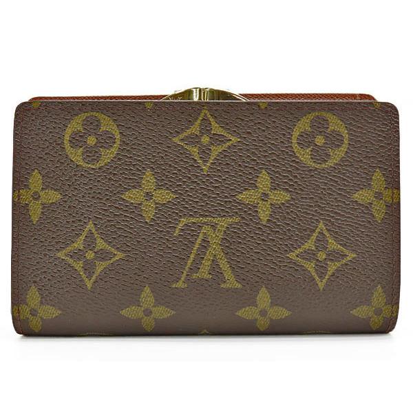 美品 ルイヴィトン LOUIS VUITTON モノグラム ポルトモネ ビエ ヴィエノワ 二つ折りがま口財布 コンパクト財布 M61663｜brandliberty｜02