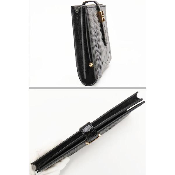Bearn 美品 エルメス HERMES ベアンスフレ アリゲーターシャイニー 二