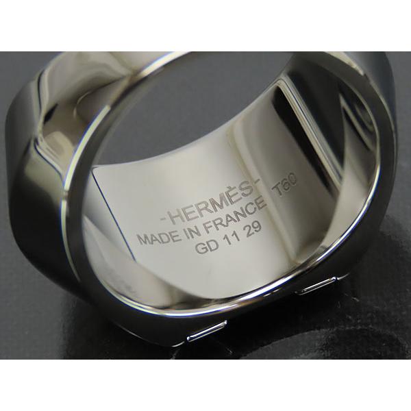 HERMES（エルメス） 激レア新古品 スーパーH リング 指輪 シルバー