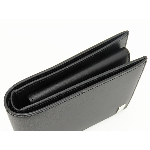 ほぼ未使用✨dunhill ダンヒル サイドカー ２つ折り財布 札入れ 本革 黒 dunhill（ダンヒル） 未使用 サイドカー 二つ折り財布 ブラック カーフ