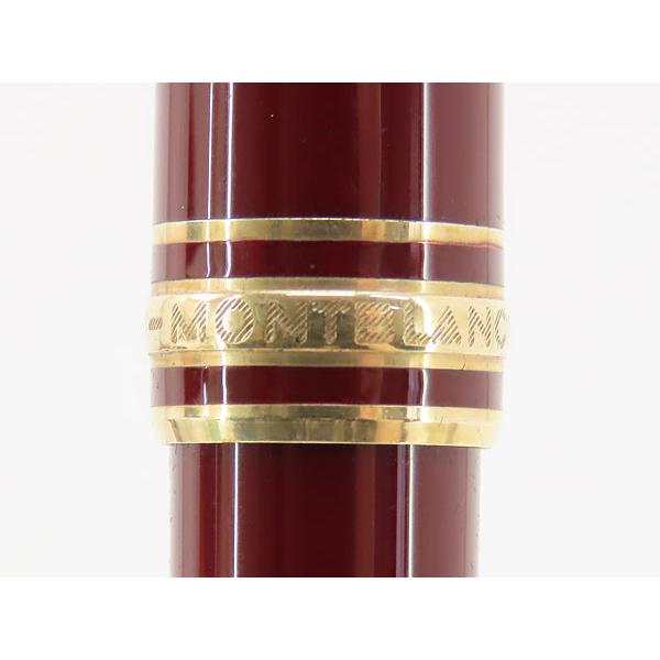 未使用 モンブラン  マイスターシュテュック クラシック 万年筆 144 ボルドー ゴールド金具 ペン先14K AU585 MONTBLANC（モンブラン） 美品 マイスターシュテュック クラシック