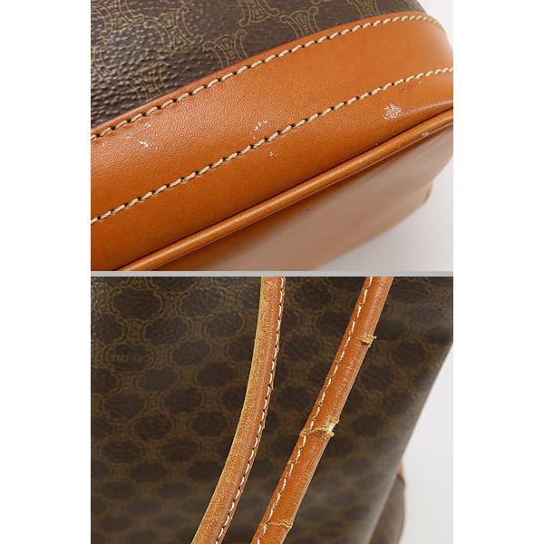 CELINE（セリーヌ） 美品 ヴィンテージ マカダム バケツ 巾着型