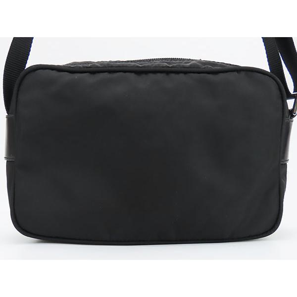 PRADAナイロンメッセンジャーバッグ VELA SPORT ブラック男女兼用 PRADA（プラダ） 美品 ナイロン VELA SPORT 斜め掛け ショルダーバッグ
