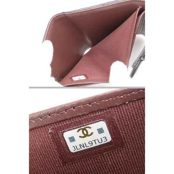 マトラッセ 美品 シャネル CHANEL ココマーク キャビアスキン スモール