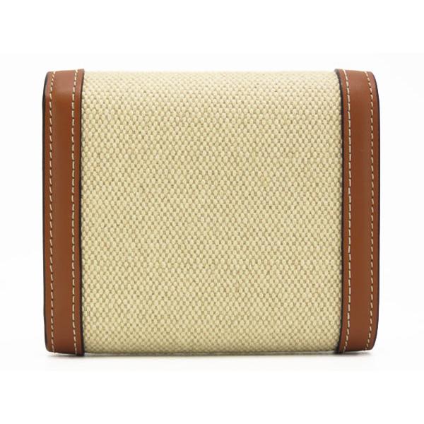 CELINE（セリーヌ） 美品 トリオンフ スモールフラップウォレット 三