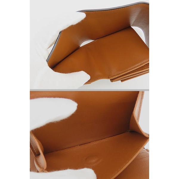 CELINE（セリーヌ） 美品 トリオンフ スモールフラップウォレット 三