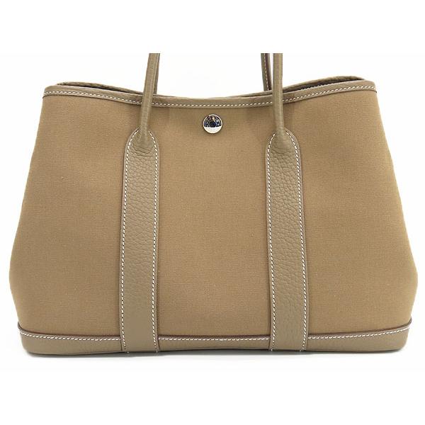 ガーデンパーティー 超美品 エルメス HERMES ガーデンパーティ