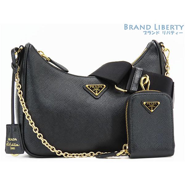 PRADA 未使用 プラダ サフィアーノ 2WAY ショルダーバッグ ワン 