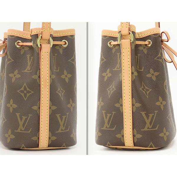 LOUIS VUITTON 超美品 ルイヴィトン モノグラム ナノ ノエ 巾着型 