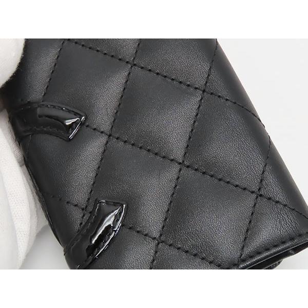 CAMBON 超美品 シャネル CHANEL カンボンライン 6連キーケース