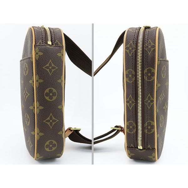LOUISVUITTIN ルイ ヴィトン モノグラム ボディバッグ M51870 ルイ・ヴィトン LOUIS VUITTON ポシェット・ガンジュ M51870 ブラウン