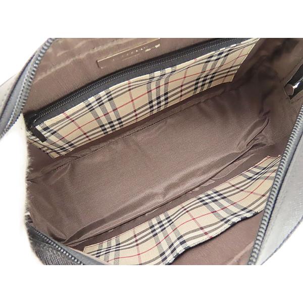 BURBERRY（バーバリー） 超美品 レザー ハンドバッグ ミニボストン