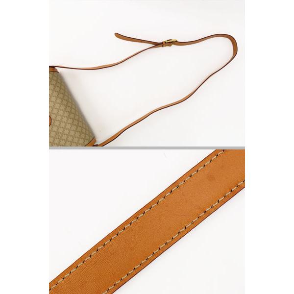 CELINE（セリーヌ） 美品 ヴィンテージ マカダム 斜め掛けショルダー