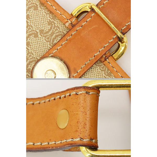 CELINE（セリーヌ） 美品 ヴィンテージ マカダム 斜め掛けショルダー