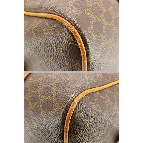 CELINE セリーヌ ヴィンテージ マカダム ミニボストンバッグ CELINE セリーヌ ヴィンテージ マカダム ミニボストンバッグ